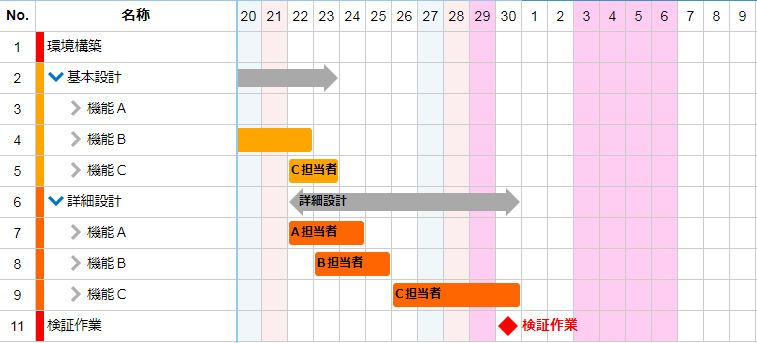 終了日の設定2